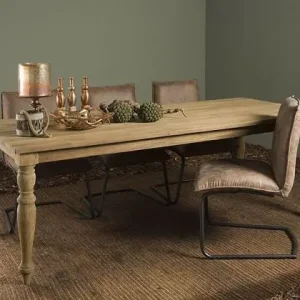 Echt Bologna Esstisch 160 - 240 cm Teak Tisch aus recycelten Teakholz