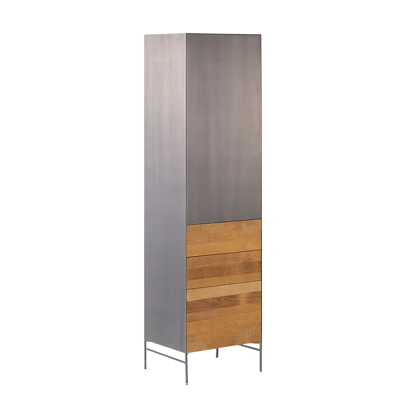 Pandora Schrank 55 cm Teakholz Links & Rechts Varianten Heißes Angebot