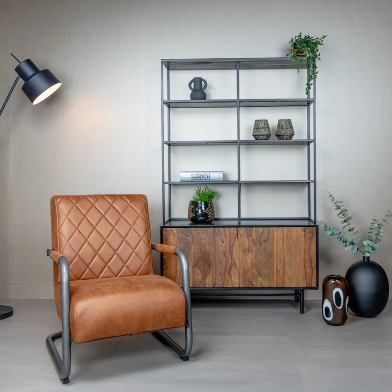 Civo Sessel mit Armlehnen in verschiedene Farben aus Eco-Leder Angebot