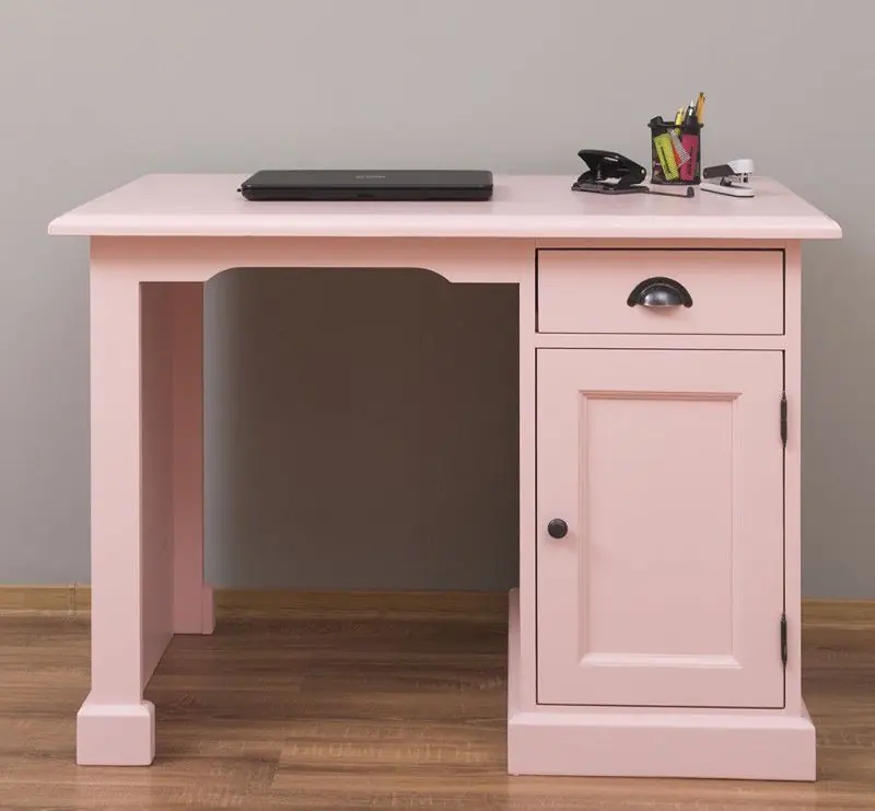 Saisonangebot Schreibtisch- Landhaus Stil - in verschiedene Farben 110 cm