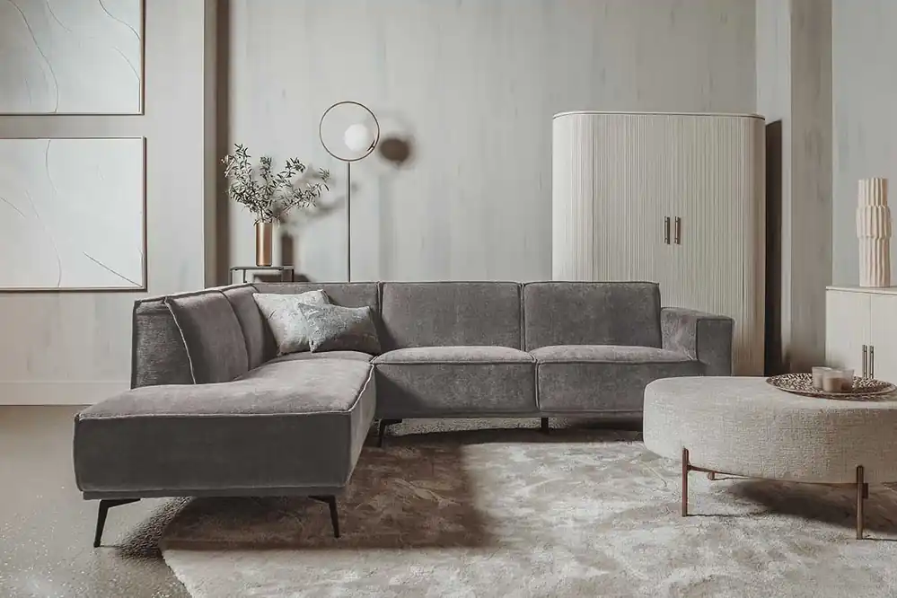 Sofa - Leeds - Loungesofa - Ecksofa 268cm in verschiedenen Farben - sofort lieferbar Expressversand