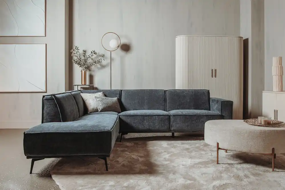 Neu Im Sortiment Sofa - Leeds - Loungesofa - Ecksofa 268cm in verschiedenen Farben - sofort lieferbar