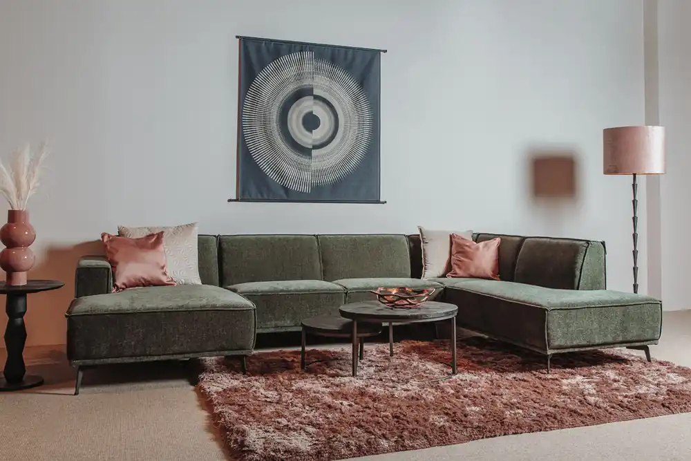 Top-Preis Leeds Loungesofa 350cm Ottomane R - Ecksofa - Sofa - sofort lieferbar
