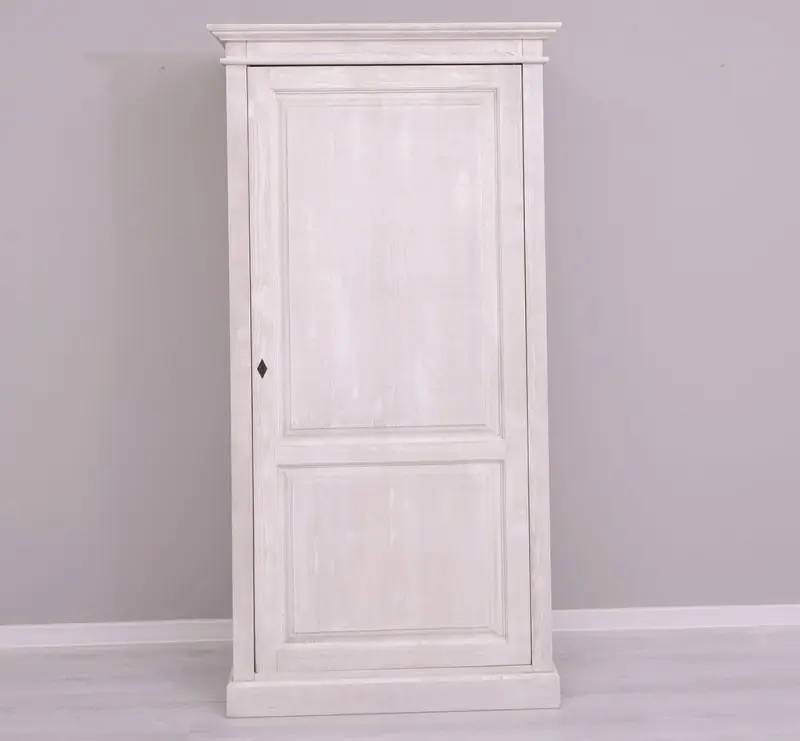 Kleiderschrank 1-türig - 103cm Massivholz Schrank - verschiedene Varianten Versand Am Gleichen Tag