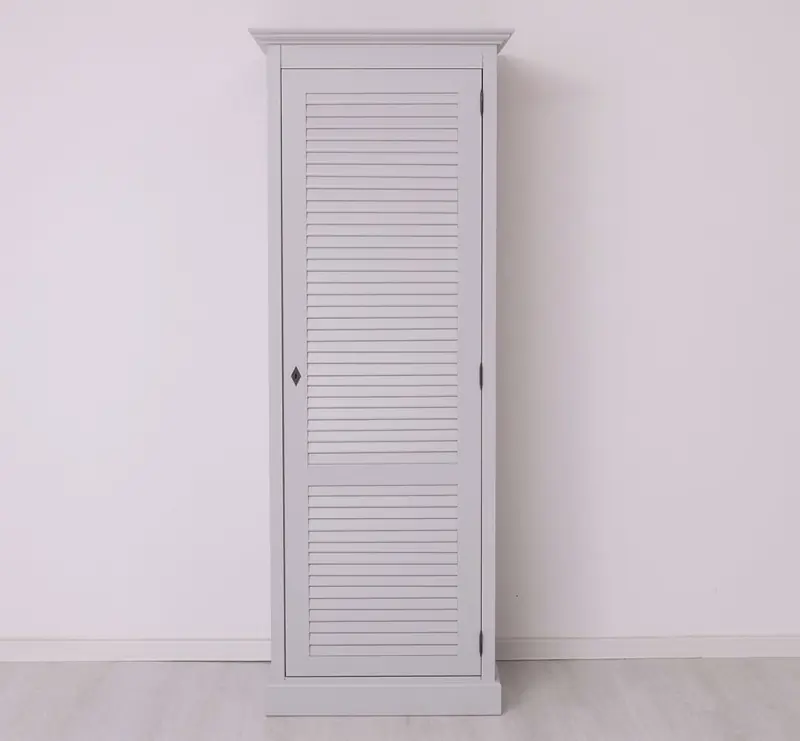 Landhaus Kleiderschrank 1-türig - 76cm Massivholz Schrank - verschiedene Varianten Solange Der Vorrat Reicht