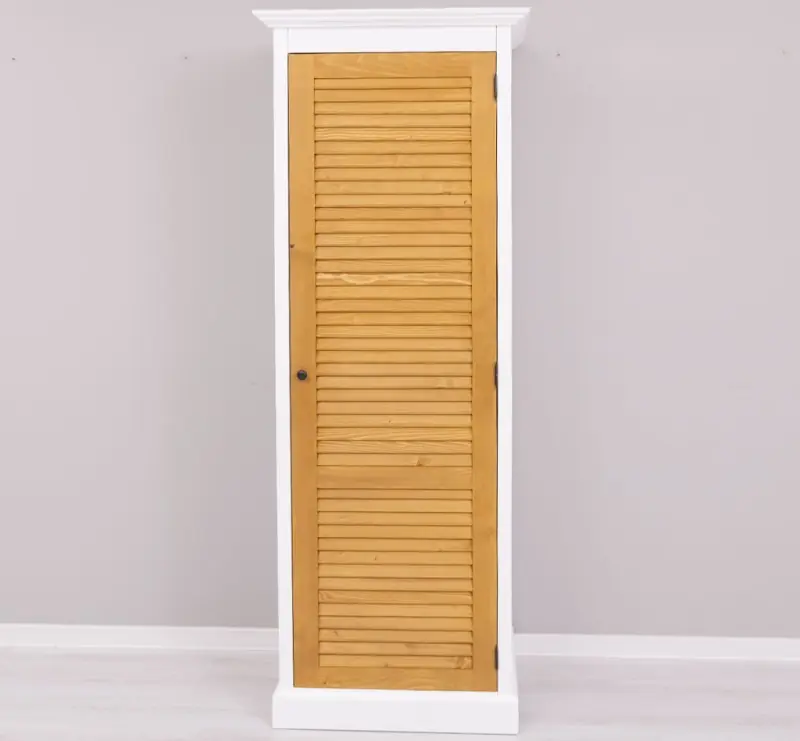 Knallerangebot Landhaus Kleiderschrank 1-türig - 76cm Massivholz Schrank - verschiedene Varianten