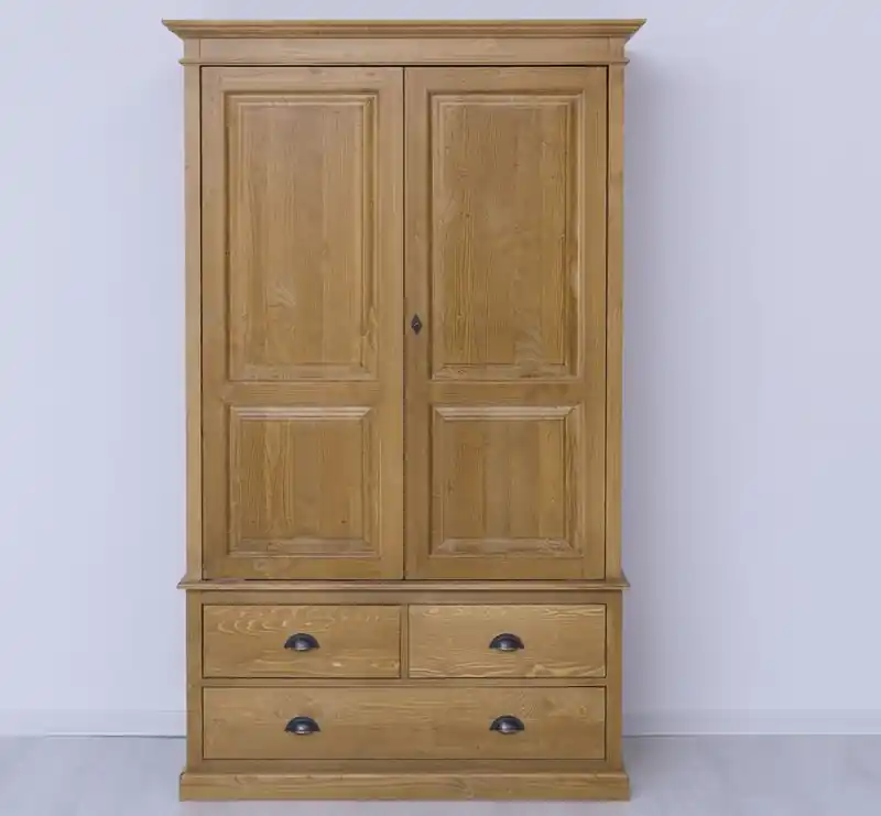 Rabatt Landhaus Kleiderschrank - verschiedene Varianten wählbar - Massivholz Schrank