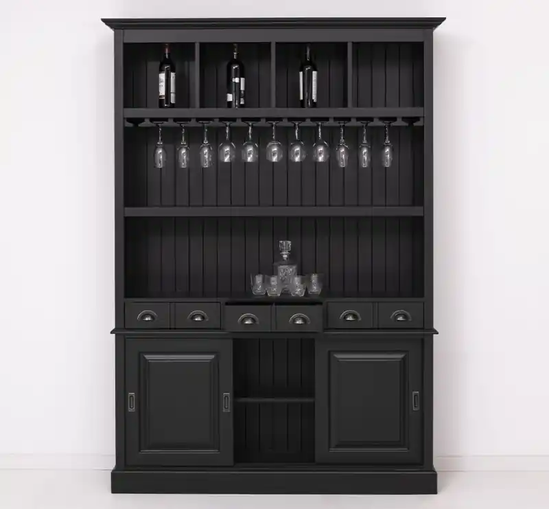 Barschrank Massivholz - 151 cm Breit - Landhaus Schrank Sonderaktion