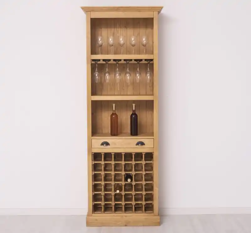 Barschrank aus massiven Kiefernholz - 78 cm Breit - Landhaus Schrank Jetzt Bestellen