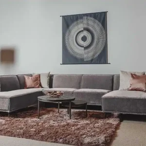 Zertifiziert Leeds Loungesofa 350cm Ottomane L - Ecksofa - Sofa - sofort lieferbar