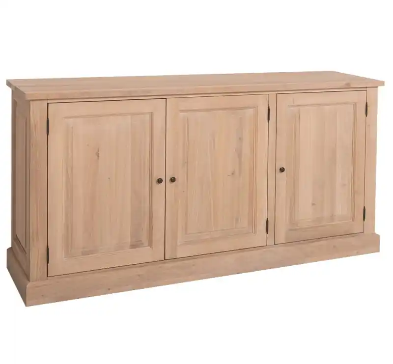 Elegante Anrichte aus Eiche mit 3 Türen Landhaus Sideboard Schnäppchen