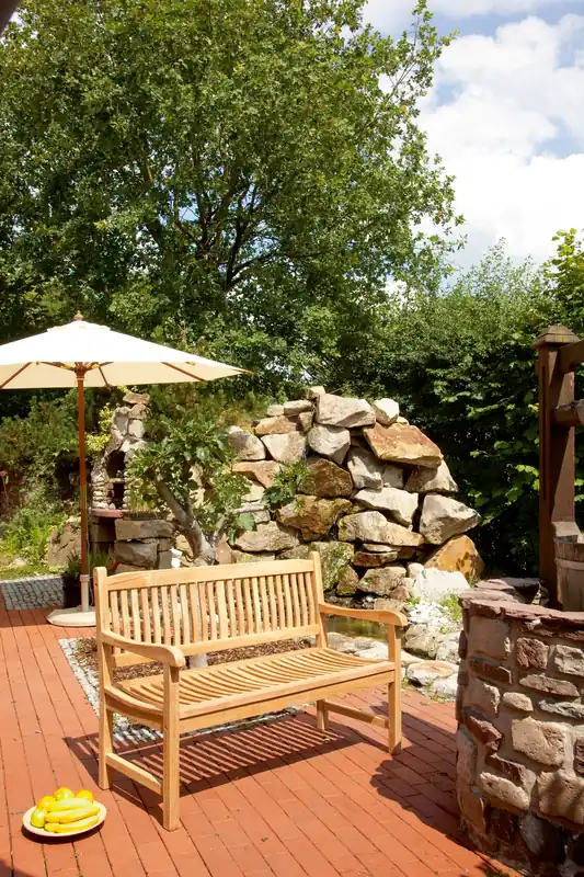 BUCKINGHAM Gartenbank 2-Sitzer aus Teakholz – 130 cm Premium Sale