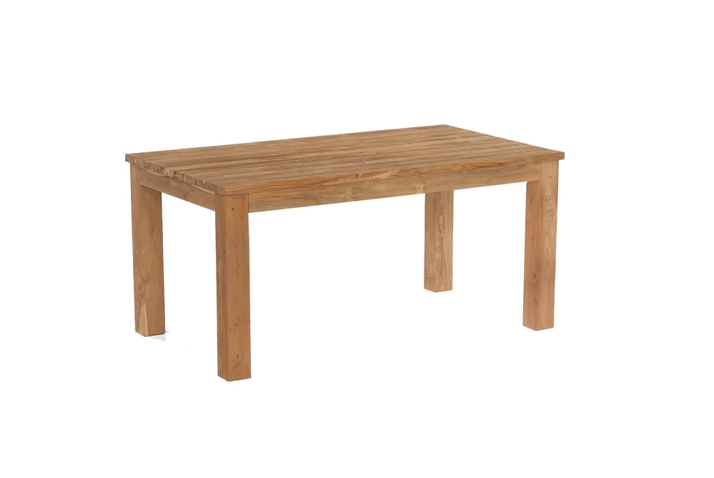 Meistverkauft Lounge Tisch CHARLESTON aus Old-Teak ca. 120 cm
