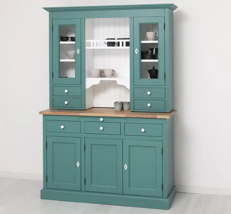 Neue Ware Landhaus Küchenschrank im alten Landhausstil aus Massivholz Küchen Schrank Kopie