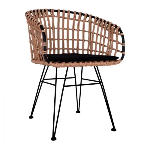 Saisonangebot Moderner Sessel ,,Allegra“ in beigem Farbton