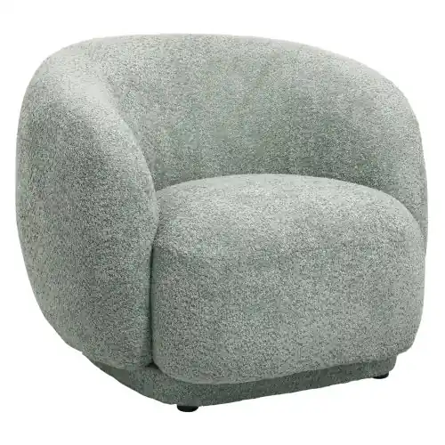 Sofort Bestellen SESSEL PISTAZIEN GRÜN BOUCLE-STOFF 93x87x78H cm
