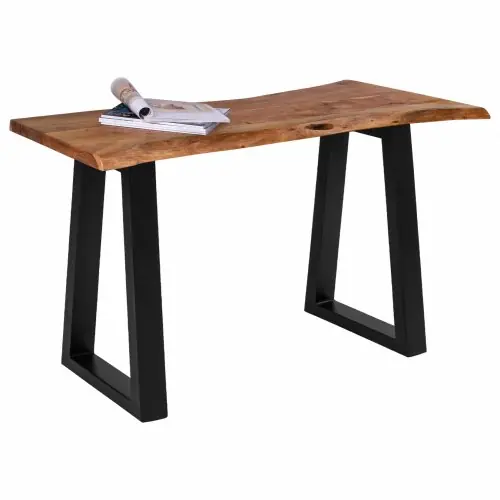 Echt Tischkonsole Montana Massivholz Akazienholz natur 130x45