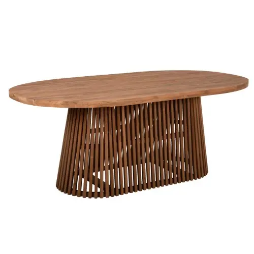 Jetzt Bestellen ESSTISCH REMIK TEAKHOLZ IN NATUR 100x200x75,5Hcm. TISCHPLATTE 4cm