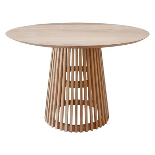 RUNDER TISCH MINDIHOLZ NATURFARBE Φ150x78Hcm Direkt Vom Hersteller