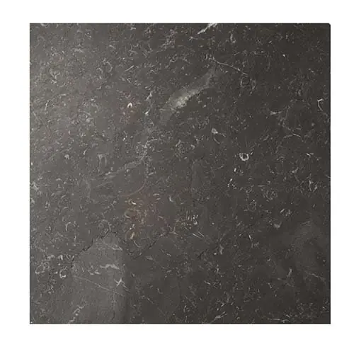 Letzte Chance Tischplatte Marmor "Nero Marquina" 70x70cm 20mm Stärke