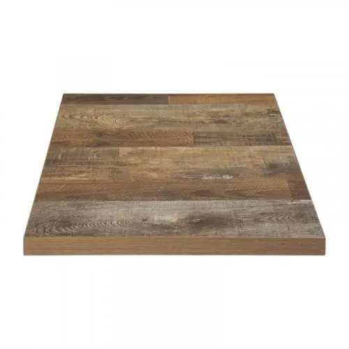 Aktuell Quadratische Tischplatte " Bolero Urban Dark" 70x70 cm aus Melamin 4,8cm Stärke