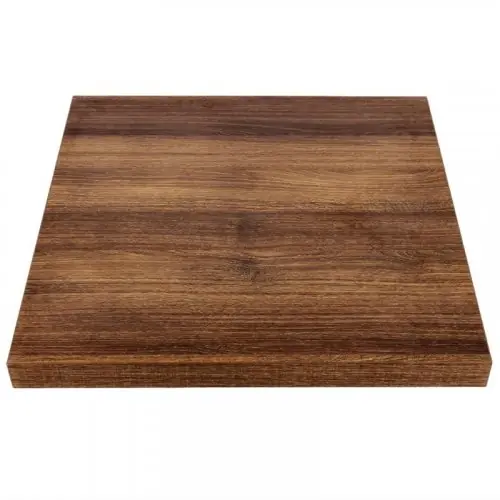 Sofort Bestellen Hochverdichtete Spanplatte, komplett laminiert "Rustikale Eiche" 70x70cm 3cm Stärke