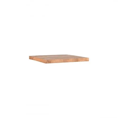 Must-Have Restaurant Tischplatte 70x70 cm aus Mangoholz