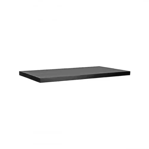 Markenprodukt Restaurant Tischplatte 120x70 cm aus schwarzem Mangoholz
