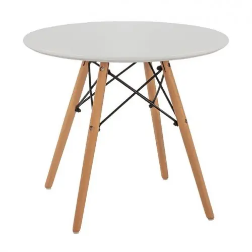 Preis Gesenkt Tisch "Minimal Kid" rund in weiß '60x51