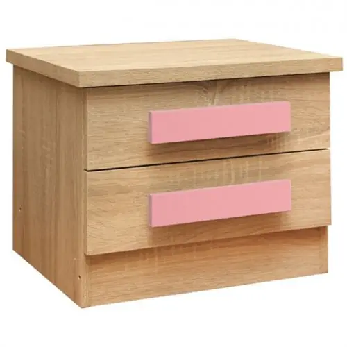 Nachttisch "Playroom Sonama" in pink 40Χ48Χ39cm Bestpreis
