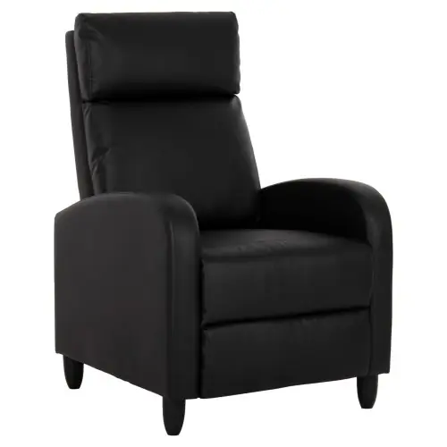 Knallerangebot SESSEL RELAX PU IN SCHWARZ 67,5x90x104Hcm