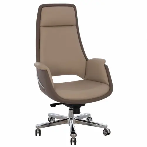 Bürostuhl "Superior" in beige mocha 69x70x124 cm Nur Für Kurze Zeit