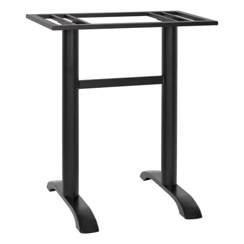 Top-Angebot UNTERGESTELL AUS METALL MITTELHÖHE DOPPELT IN SCHWARZ 40Χ80Χ91 cm