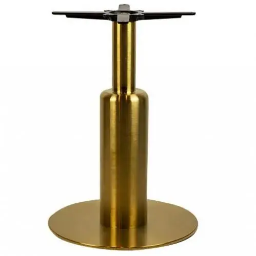 Neu Im Sortiment Tischuntergestell "Duco" aus goldenem Stahl 70x40x71 cm
