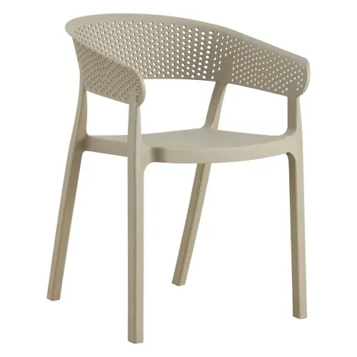 Sichere Zahlung SESSEL POLYPROPYLEN IN BEIGE 53,5x50,5x73cm