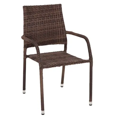 SESSEL OUTDOOR MORNER METALL - BRAUN GEFLOCHTEN 55x58x87H Geprüft