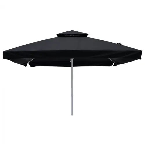 Sonderangebot PROFESSIONELLER ALU-TELESKOP-REGENSCHIRM MIT SCHWARZEM ACRYL-TUCH