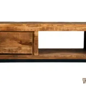 Highlight Moderner couchtisch aus stabilem mangoholz