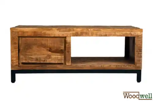 Highlight Moderner couchtisch aus stabilem mangoholz