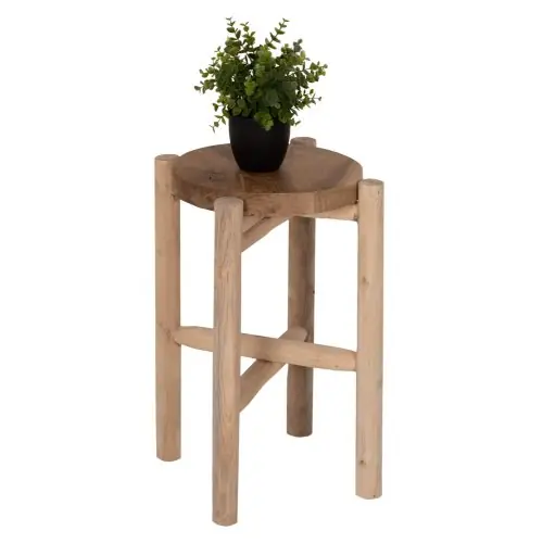 Jetzt Kaufen ZUSATZTISCH HOVER TEAKHOLZ IN NATÜRLICHER FARBE Φ30x50cm