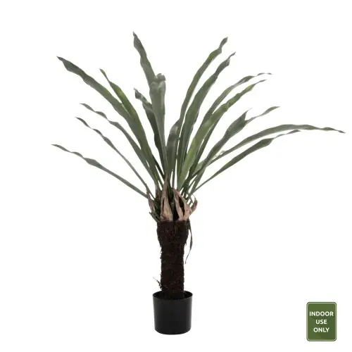 DEKORATIVE SYNTHETISCHE PFLANZE EINFACH (BLATT ODER FEDER) IM TOPF 137 cm Neue Ware