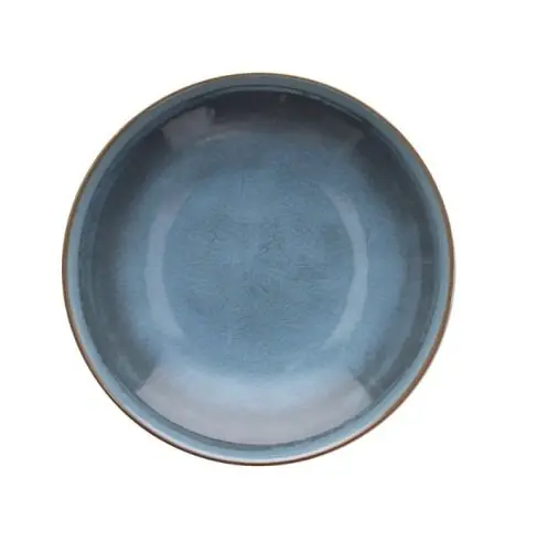 Neue Ware Tiefer Teller / Schale Tognana Terra in Blau Ø26 x H 5 cm, 1100 cc, 6 Set