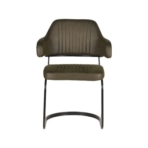 Begrenztes Angebot Esszimmerstuhl Otta 47x56x87,5 cm Armee-Mikrofaser