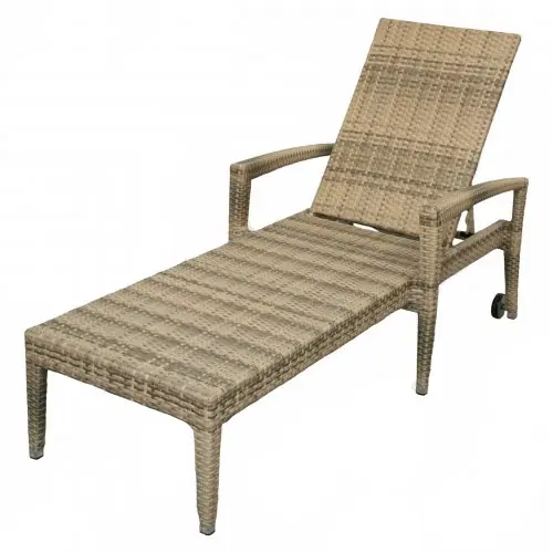 Aluminium Liege "MAUI" 73 x 102,5 x 200 cm elfenbein Bestseller