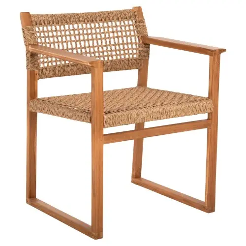 Direkt Vom Hersteller SESSEL NARLEY TEAKHOLZ-SYNTHETISCHES SEIL IN NATÜRLICHER FARBE 61x53x76Hcm