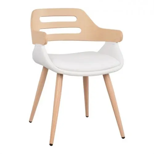 SUPERIOR aus einer Kombination von Holz und PU | In Weiß Neue Kollektion