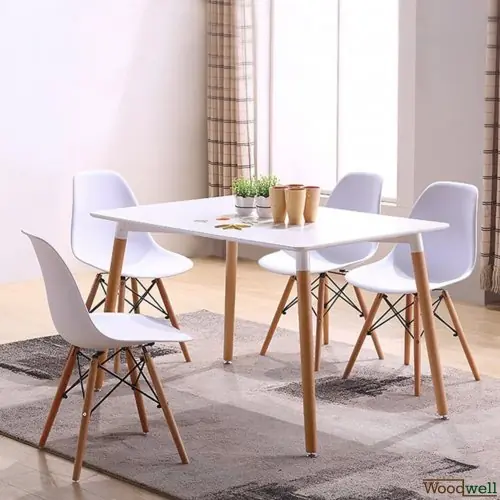 Sonderaktion Stuhl Twist in Weiß (4 Stk.)