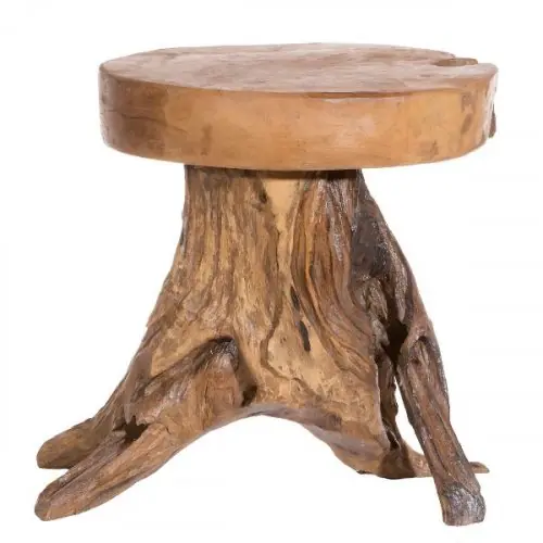 Hocker Teakwurzel Schneller Versand
