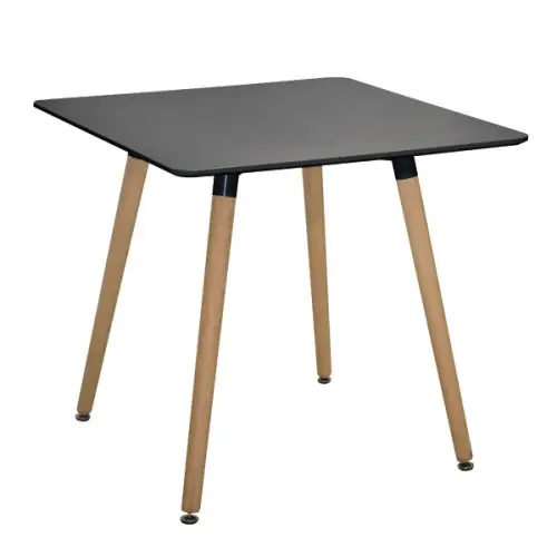 Kleiner Esstisch mit modernem Design in schwarz Heißes Angebot