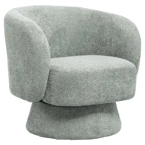 SESSEL PISTAZIEN GRÜN BOUCLE STOFF 78x81x77Hcm Kracherpreis